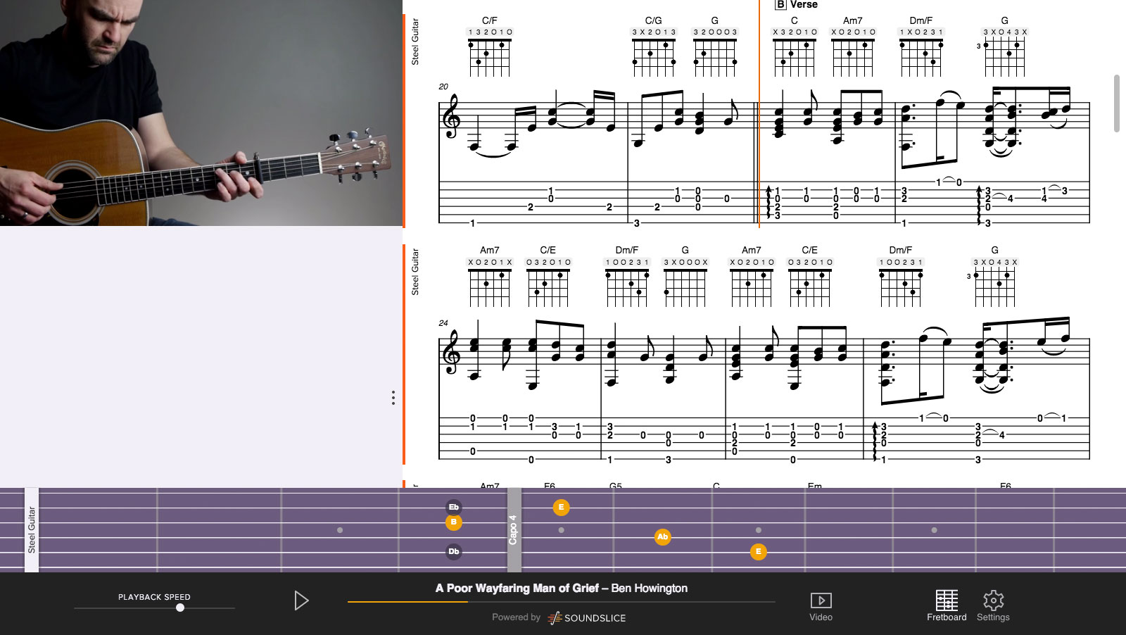 Heart - Alone (Guitar Fingerstyle Arrangement) Sheet music for Guitar  (Solo)